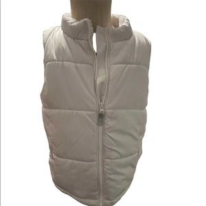 Carters winter white fleece vest size 5t